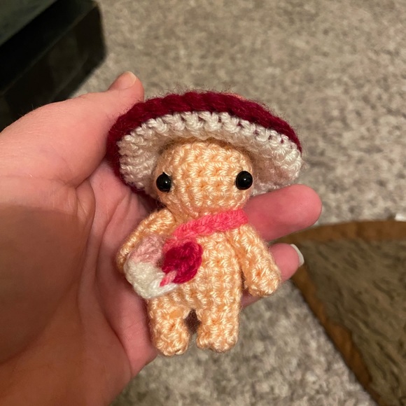 kawaii plush micro mushroom buddies amigurumi - Picture 4 of 7
